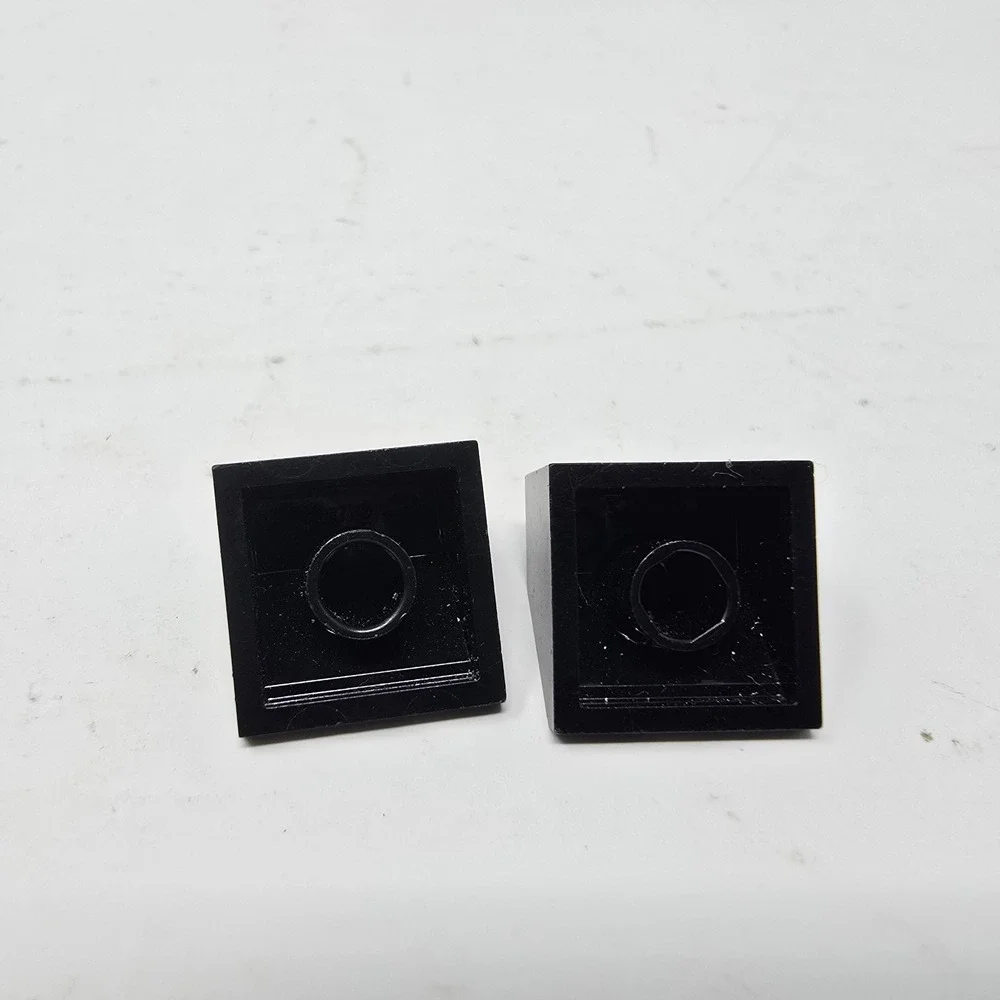Lego Black Lot Of 2x2 Sloped‎ Control Panel Gauges Plane Train